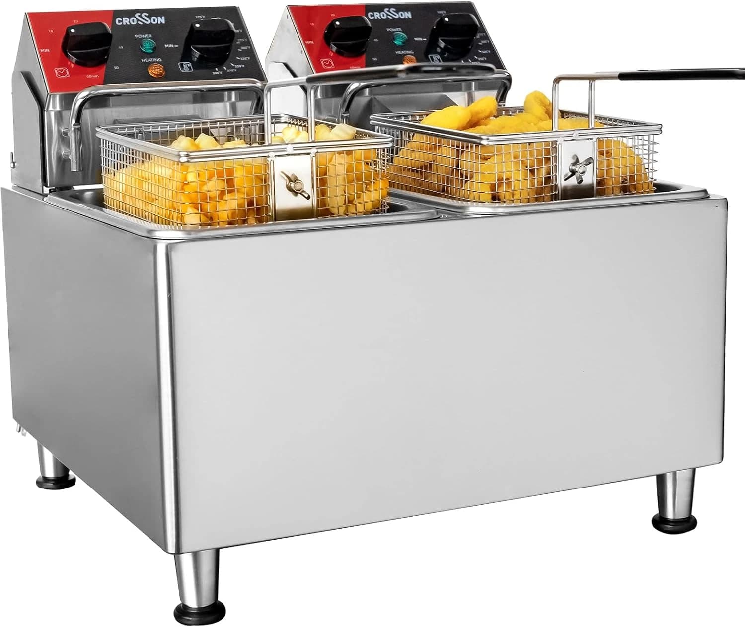 CROSSON Freidora Doble 8L 4000W