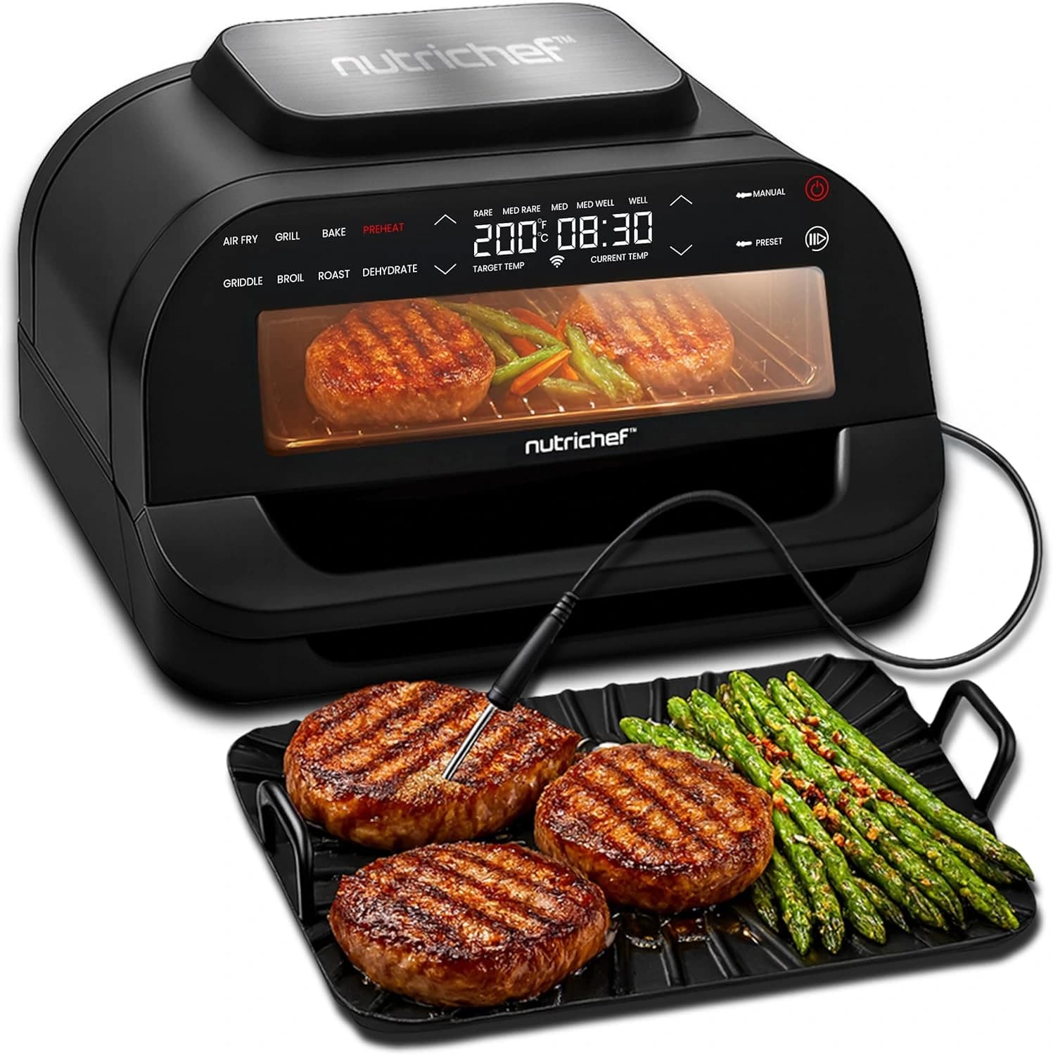 NutriChef NCDHKNJ01 Parrilla 7 en 1